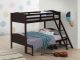 Arlo Wood Twin Over Full Bunk Bed Espresso