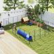  Dog Playpen for Indoor Outdoor, 24 Panels 44.5