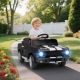 Qaba Licensed Ford Shelby GT 350 Kids Ride On Car with Remote Control, Adjustable Speed, MP3, Smooth Start, LED Lights, Black