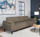 Rilynn Upholstered Track Arm Sofa Brown