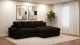 Blaine Upholstered Reversible Chaise Sectional Sofa Chocolate