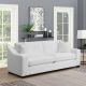 Ashlyn Upholstered Sloped Arm Sofa White