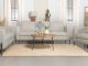 Tilly Upholstered Track Arm Sofa Oatmeal