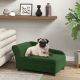  Pet Sofa Bed Couch with Storage, Pet Sofa for Cats and Small Dogs, Green