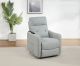 Dayes Upholstered Power Lift Recliner Chair Light Grey