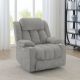 Houston Upholstered Power Lift Recliner Grey