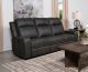 Raelynn Upholstered Track Arm Motion Sofa Grey