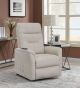 Henrietta Upholstered Power Lift Massage Chair Beige