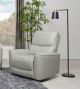 Greenfield Upholstered Power Recliner Chair Dove Grey