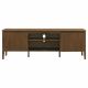 Thori 63-inch 2-door TV Stand Media Console Dark Brown