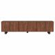 Trask 86-inch Wood TV Stand Media Console Mango Brown