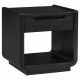 Leandro 3-piece Wood Coffee and End Table Set Burnished Black