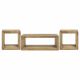Benton 3-piece Solid Mango Coffee and End Table Set Natural