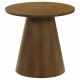 Franklin 3-piece Round Pedestal Coffee Table Set Dark Brown