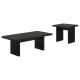 Decker 2-piece Coffee and End Table Set Black
