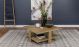 Dawn Square Engineered Wood Coffee Table Mango Brown