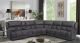 70775M  Olathe Grey Power Reclining  6PC Sectional
