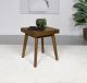 Westerly Square Wood Side End Table Walnut Brown