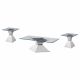 Jenny 3-piece Rectangular Coffee and End Table Set Chrome