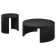 Sweeney 2-piece Coffee and End Occasional Table Set Black