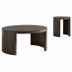 Sweeney 2-piece Coffee and End Occasional Table Set Dark Walnut