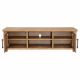 Beasley 2-Door 71-Inch Wood TV Stand Media Console Golden Oak