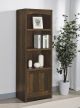 Laughlin 3-shelf Engineered Wood Media Tower Dark Pine