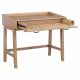 Fabian 38-inch Computer Desk with Keyboard Drawer Distressed Light Brown