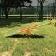  Wooden Dog Agility Seesaw for Training and Exercise, Platform Equipment Run Game Toy, Weather Resistant Pet Supplies, 71