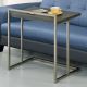 Dani Rectangular C-Shaped Sofa Side Table Weathered Grey