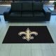 New Orleans Saints 4X6 Logo Mat - Landscape