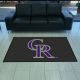 Colorado Rockies 4X6 Logo Mat - Landscape