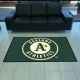 Oakland Athletics 4X6 Logo Mat - Landscape