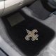 New Orleans Saints 2-Pc Embroidered Car Mat Set