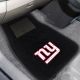 New York Giants 2-Pc Embroidered Car Mat Set