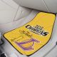 Los Angeles Lakers 2-Pc Carpet Car Mat Set