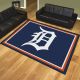 Detroit Tigers 8X10 Rug