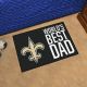 New Orleans Saints World'S Best Dad Starter Mat