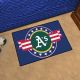 Oakland Athletics Starter Mat - Mlb Patriotic