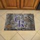 Colorado Rockies Camo Scraper Mat