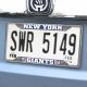 New York Giants License Plate Frame