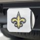 New Orleans Saints Color Hitch Cover - Chrome