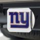 New York Giants Color Hitch Cover - Chrome