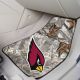 Arizona Cardinals 2-Pc Carpet Car Mat Set