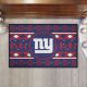 New York Giants Holiday Sweater Starter Mat