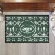 New York Jets Holiday Sweater Starter Mat