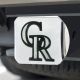 Colorado Rockies Hitch Cover - Chrome