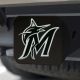 Miami Marlins Hitch Cover - Black