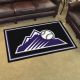 Colorado Rockies 4X6 Rug