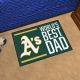 Oakland Athletics World'S Best Dad Starter Mat